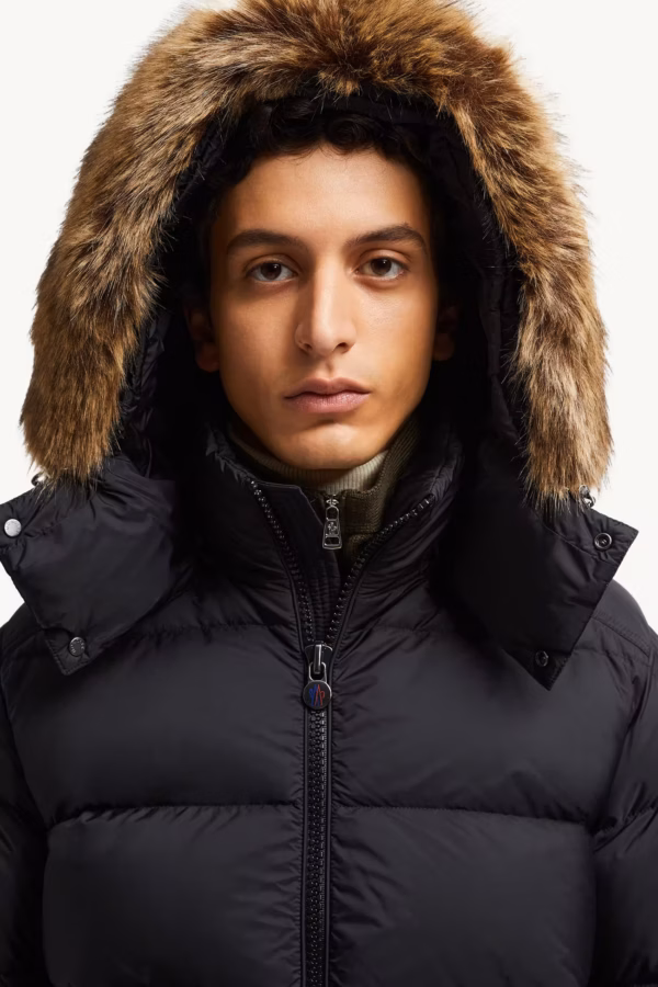 Maya Short Down Jacket (Fur)